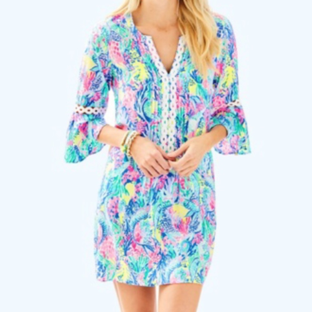 Mermaid Lilly pullitzer tunic dress